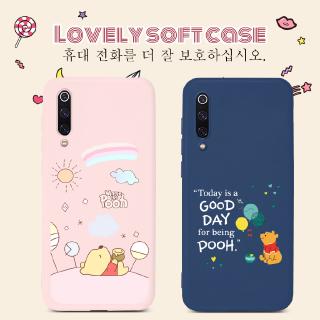 เคสโทรศัพท์สำหรับ Xiaomi Mi 10 9 8 9T Note10 A3 CC9E CC9 Pro Lite Youth Mi10 Mi9 Mi8 Explorer Note 10 A3 Lite Pocophone F1 X2 F2 Pro Case วินนี่พูห์ Mobile TPU Casing