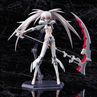 Figma SP-033 Black Rock Shooter The Game Action Figure White โมเดลพรีเมี่ยม ของสะสม ของเล่นเด็กผู้หญิงสุดเท่