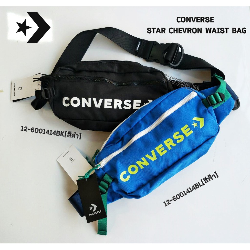 converse star chevron waist bag