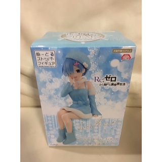 Re Zero - Starting Life in Another World - Noodle Stopper Figure - Rem - Snow Princess Lot ญี่ปุ่น มือ 1