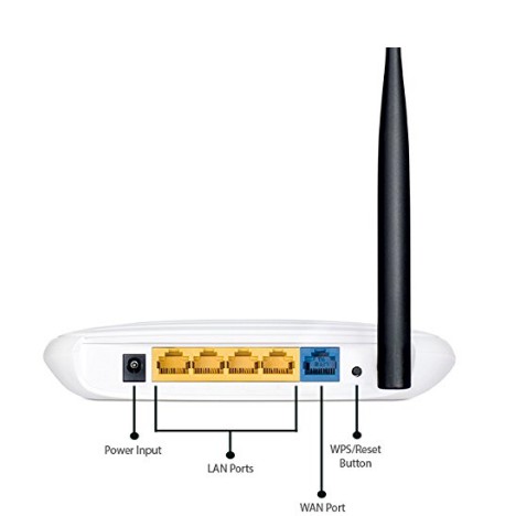 Tp link 150mbps เราเตอร์ไร้สาย n tl wr 740n หรือ 741nd เราเตอร์
