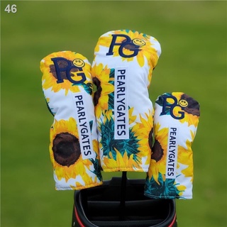 ที่ครอบหัวไม้กอล์ฟ PG PEARLYGATES PG Golf Club Driver Fairway Wood Hybrid Headcover