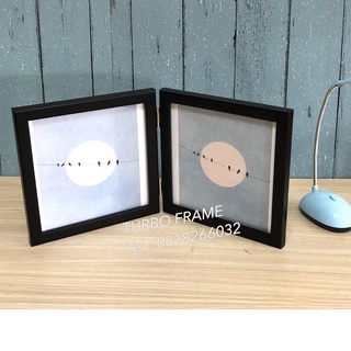 กรอบรูปคู่บานพับ TURBO FRAME ขนาดภาพ 4x4นิ้ว,5x5นิ้ว,6x6นิ้ว…