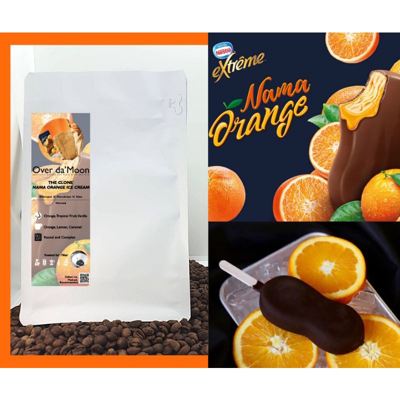 (อย่าลืม!เก็บโค้ดส่งฟรี! เริ่มต้น0บ.)เมล็ดกาแฟคั่วอ่อน ORANGE ICE CREAM Washed Process (ส้ม, เค้กส้มชิฟฟ่อน, คาราเมล) – โปรปัง