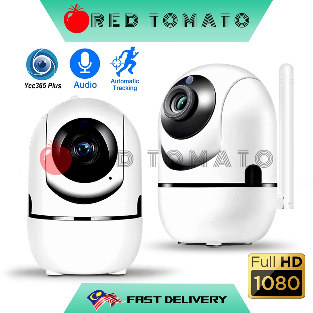 RED TOMATO Minion CCTV Full HD 1080P Wireless WiFi IP กล้อง YCC 365 Plus Mini Network กล้องเฝ้าระวัง