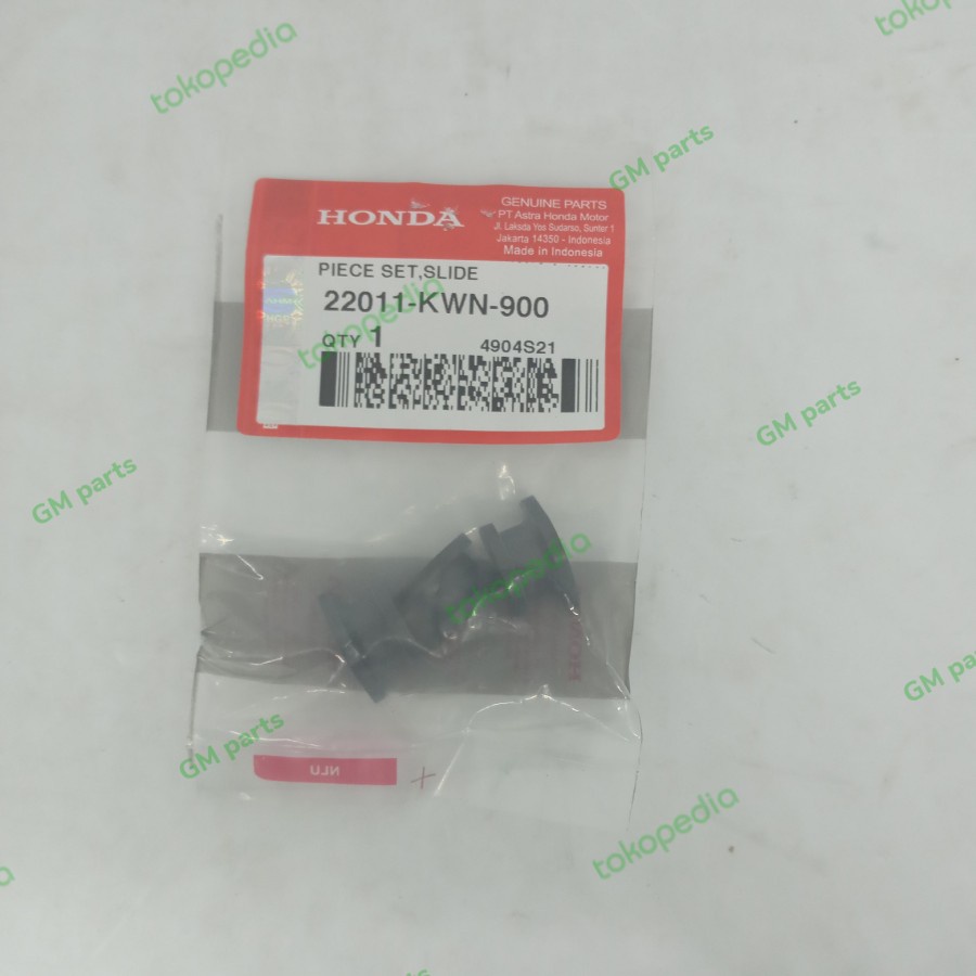 PIECE SLIDE SET SLIDER VARIO 125 150 22011-KWN-900