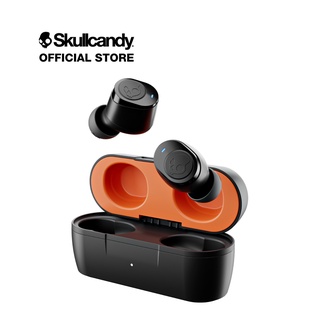 SKULLCANDY Jib True True Black Orange หูฟังทรูไวร์เลส