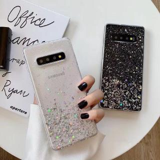 พร้อมส่งเคสโทรศัพท์มือถือลายกากเพชรสําหรับ Samsung S 10 S 10plus S 10li Te S 9 S 9 Plus S8 S8 Plus Note 8 Note 9