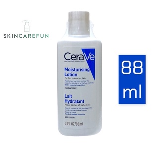 Cerave Lotion เซราวี มอยเจอร์ไรซิ่ง โลชั่น 88 ml.เซราวีโลชั่นบำรุงผิวหน้าและผิวกาย