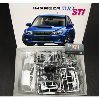 AOSHIMA 1/24 SUBARU GRB IMPREZA WRX STI 10 (โมเดลรถยนต์ Model DreamCraft)