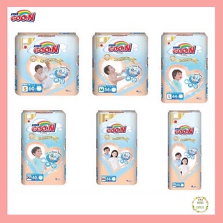 Goon Premium Mommy Kiss กูนน์ พรีเมี่ยม มัมมี่ คิส กางเกง ผ้าอ้อม สำเร็จรูป  (S60, M54,L44,XL40,XXL34) ชิ้น