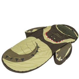 LittleLIfe ที่นอน/ถุงนอน พร้อมฟูกเป่าลม ลายจระเข้  (LittleLife Crocodile Snuggle Pod)