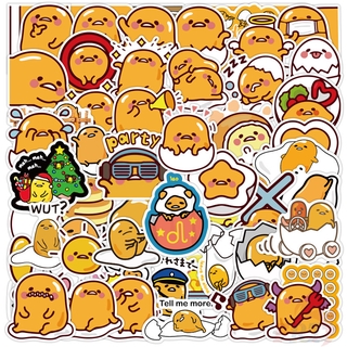 ❉ Gudetama - Series 01 Anime สติ๊กเกอร์ ❉ 60Pcs/Set DIY Fashion Luggage Laptop Skateboard Doodle Decals สติ๊กเกอร์