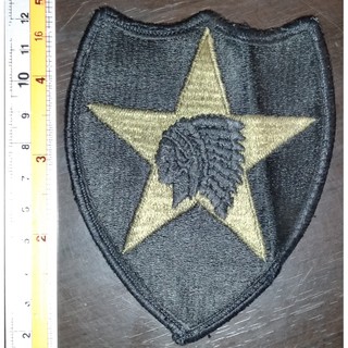 อาร์มทหารอเมริกา US Army 2ND INFANTRY DIVISION Brigade Patch