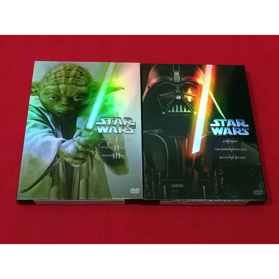 STAR WARS สตาร์วอร์ส 1-6 (DVD แผ่นแท้)