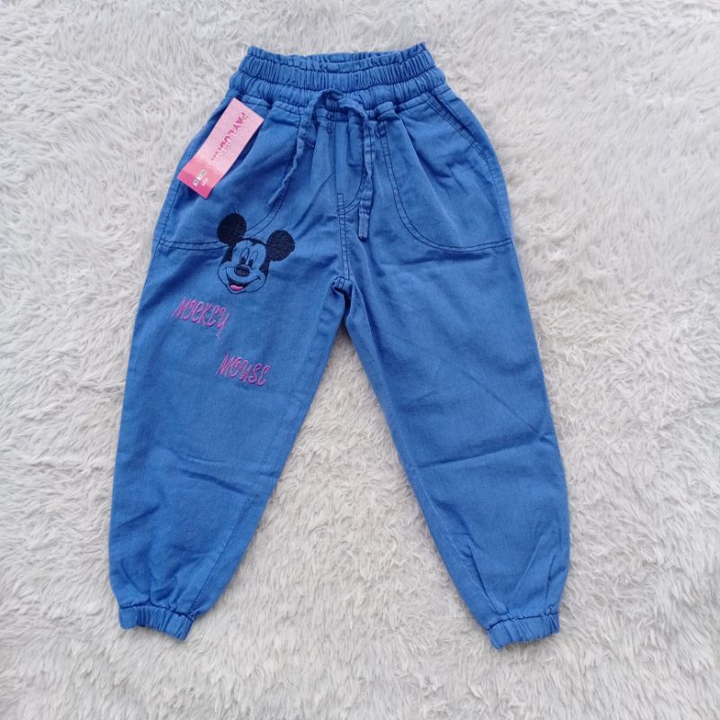 Joger JEANS สําหรับ CHILDREN AGED 3-9 ปี / GIRLS JEANS / CHILDRENS JOGER JEANS / GIRLS JOGER