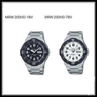 Casio แท้ 💯% รุ่น MRW-200HD นาฬิกาผู้ชาย สายสเตนเลส