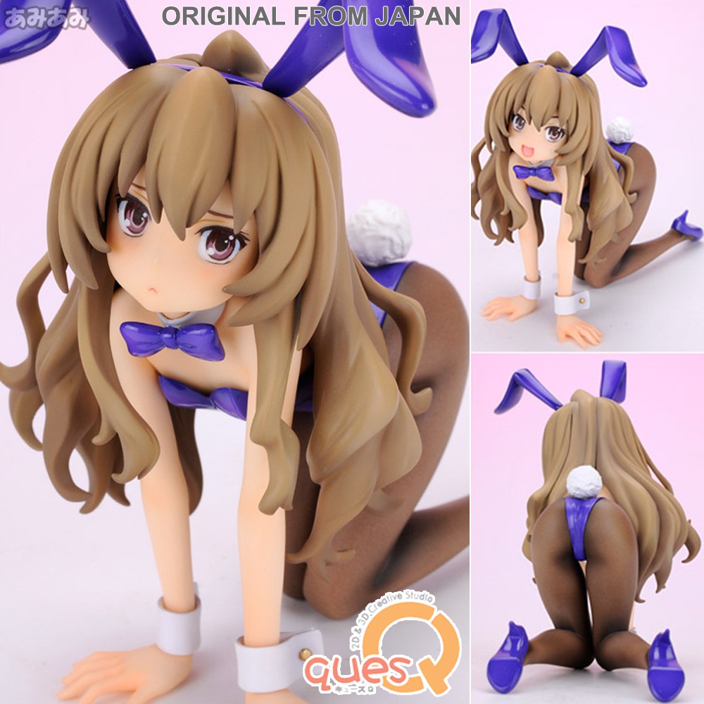 Figure งานแท้ Original ฟิกเกอร์ Ques Q Toradora โทระโดระ ยัยตัวร้าย ยายเสือใสกับนายหน้าโหด Taiga Ais
