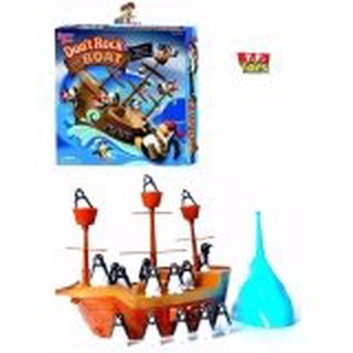 T.P.TOYS FUNNY GAME เกมส์เพนกวินตกเรือโจรสลัด Dont Rock the Boat วางสมดุลเพนกวินไม่ให้ตกลงมา