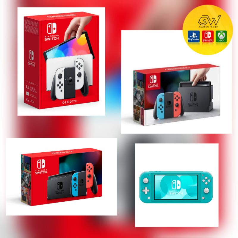Nintendo Switch กล่องขาว/กล่องแดง V.2/ OLED/ LITE (มือสอง) พร้อมส่ง!!!
