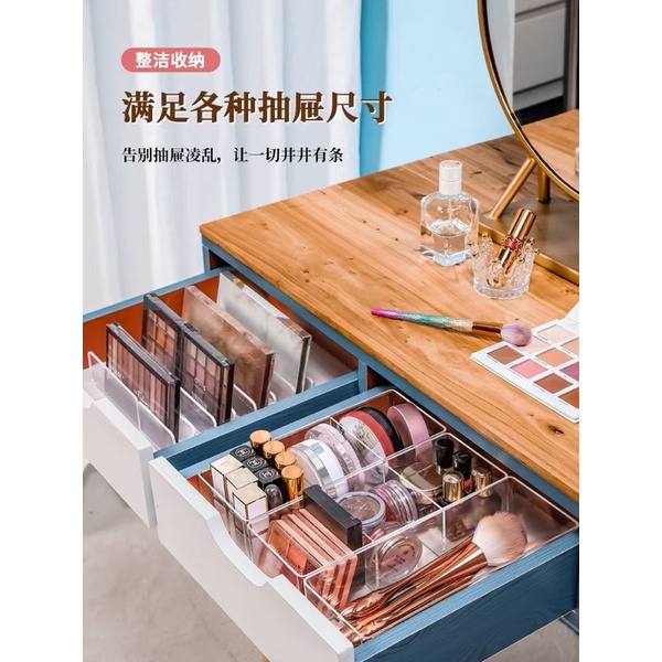 Homebro สินค้าพร้อมส่ง อะคริลิคเก็บตลับบรัช ลิปสติก ชั้นวางเครื่องสำอาง จัดเก็บเครื่องสำอาง 7ช่อง 2047 ราคา ถูกที่สุด ดีลบีเคเค แกลเลอรีภาพที่ 2