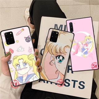 เคสโทรศัพท์มือถือลายการ์ตูน Sailor Moon สําหรับ Samsung S20 Ultra Note 8 9 10 Plus Lite