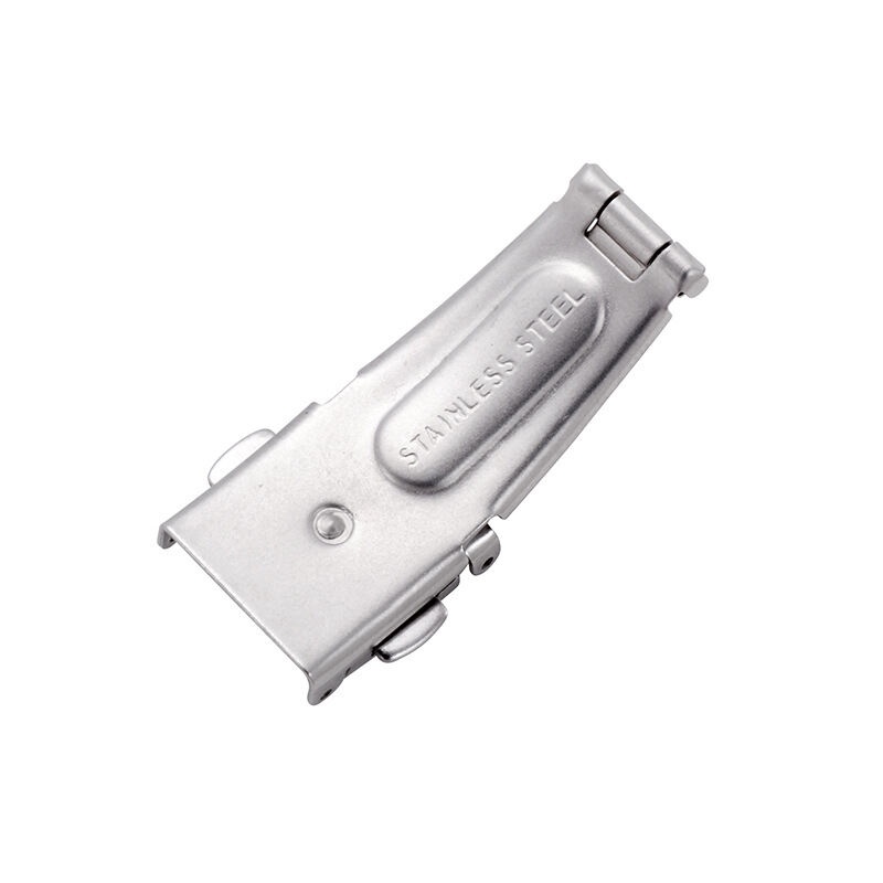 อุปกรณ์เสริมนาฬิกาข้อมือ หัวเข็มขัดโลหะ สีเงิน 11~21 มม. - รูปที่ 2