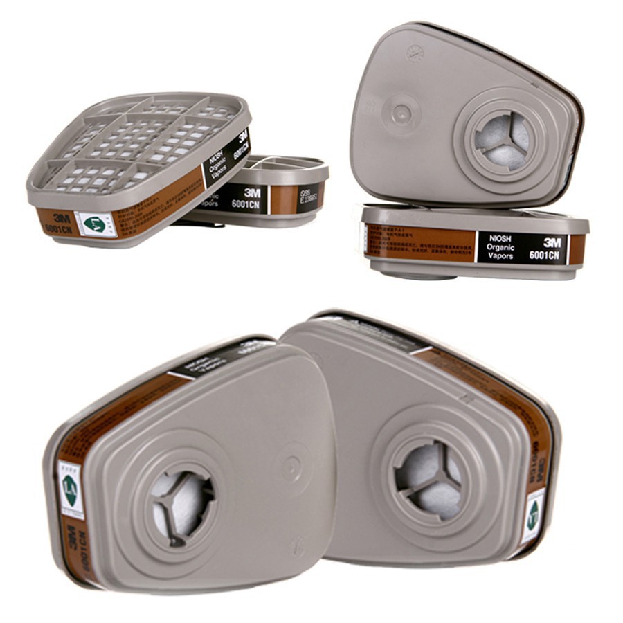 2pcs Cartridge Filter 6001cn Organic Vapor Fit 3M 6800 Respirator Gas Mask - รูปที่ 4
