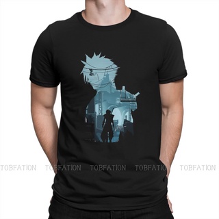 เสื้อยืดโอเวอร์ไซส์เสื้อยืดแขนสั้น คอกลม พิมพ์ลายวิดีโอเกม Final Fantasy Cid Cool Warrior คุณภาพสูง สไตล์คลาสสิก สําหรับ