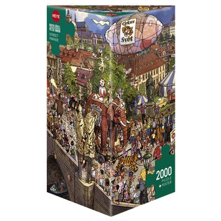 [preorder รบกวนถามstockก่อนสั่งซื้อค่า] Heye Street Parade jigsaw puzzle จิ๊กซอว์นำเข้า 2000 ชิ้น