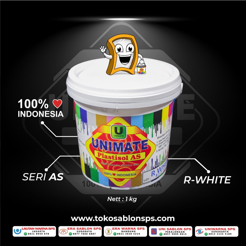 UNIMATE AS R WHITE @1KG