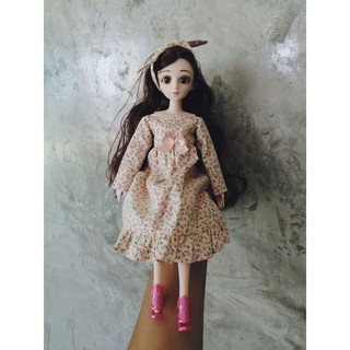 ตุ๊กตา​บ​า​บี้ งอเเขนขาได้  น้องน่ารักมากๆ รวมชุดที่น้องใส่