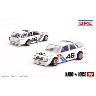 MINI GT 1/64 No.027 Kaido★House x MINI GT Datsun KAIDO 510 Wagon BRE V2 KHMG027