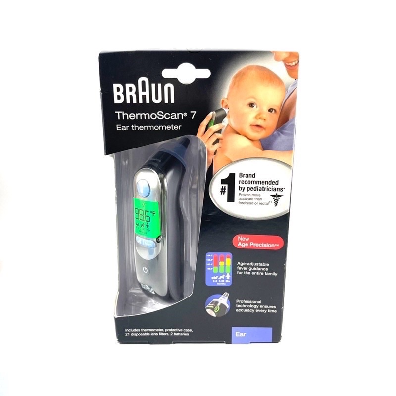 Braun ThemoScan7 สีดำ ของใหม่ ของแท้ – โปรปัง