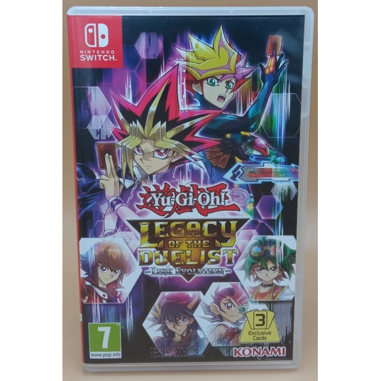 (มือสอง) มือ2 เกม Nintendo Switch : Yu-Gi-Oh! Legacy of the Duelist: Link Evolution สภาพดี