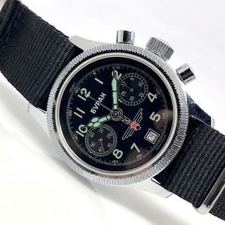 POLJOT NOVET n807251 Chronograph Date ระบบไขลาน ขนาดตัวเรือน 38 mm. (Pre-owned)