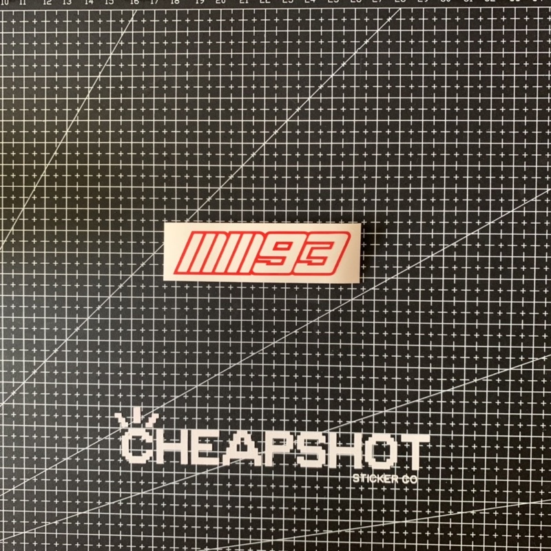 MM93 Marc Marquez 93 สติ๊กเกอร์ MotoGP ตัด / ไวนิลคัท / สติ๊กเกอร์ Potong / กันน้ํา CHEAPSHOT