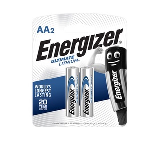 ถ่านเอเนอไจเซอร์ลิเธียม Energizer L91 AA แพ็ค 2