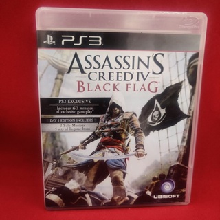 ขายแผ่น play 3 , Assassin CREED back flag