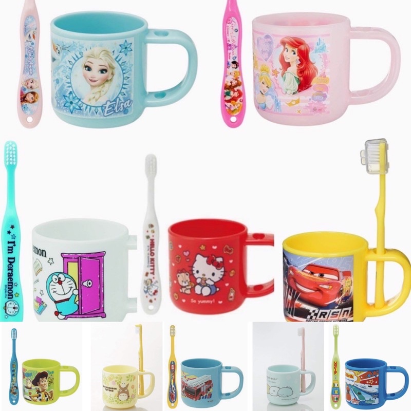 แปรงสีฟัน สำหรับเด็ก รุ่น 3-5 ปี มาพร้อมแก้ว