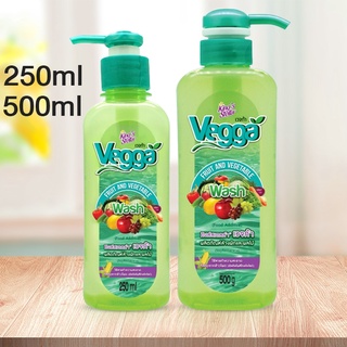 น้ำยาล้างผัก 250/500ml น้ํายาล้างผัก ปลอดภัย น้ํายาล้างผักผลไม้ ขจัดสิ่งตกค้างอย่างมีประสิทธิภาพ Veggie wash minebelove