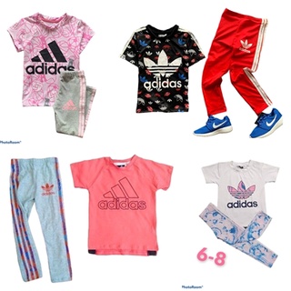 ลดล้างสต็อกราคาพิเศษ เซตเสื้อกางเกง งานป้าย Adidas