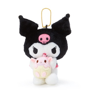 พวงกุญแจตุ๊กตา Theme Nakayoshi ลาย Kuromi ku / Kuromi