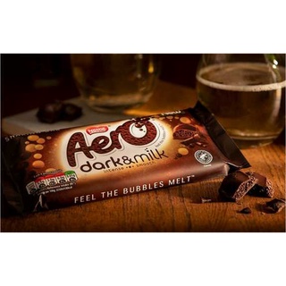 Nestle Dark and Milk Aero Chocolate Bar 90g