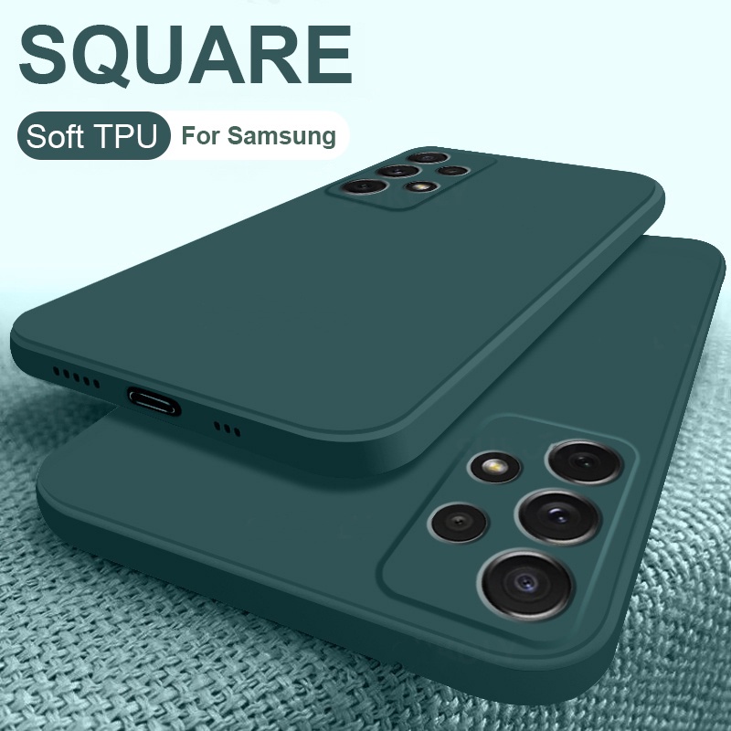 เคสโทรศัพท์ซิลิโคน แบบนิ่ม ผิวด้าน ป้องกันกล้อง กันกระแทก สําหรับ For Samsung Galaxy A12 A13 A26 A33 A35 A36 A53 A55 A56 A50 A50s A30s A73