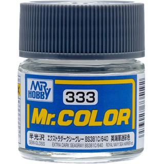 Mr.COLOR C333 EXTRA DARK SEAGRAY BS381C/640