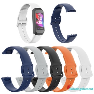 สายนาฬิกาข้อมือสายคล้องข้อมือ Tpu สําหรับ Samsung Galaxy Fit Sm-R370