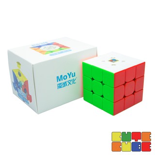 รูบิค 3x3 MoYu RS3M 2020 (มีแม่เหล็ก) (สี Stickerless, สีดำ) | CuteCube