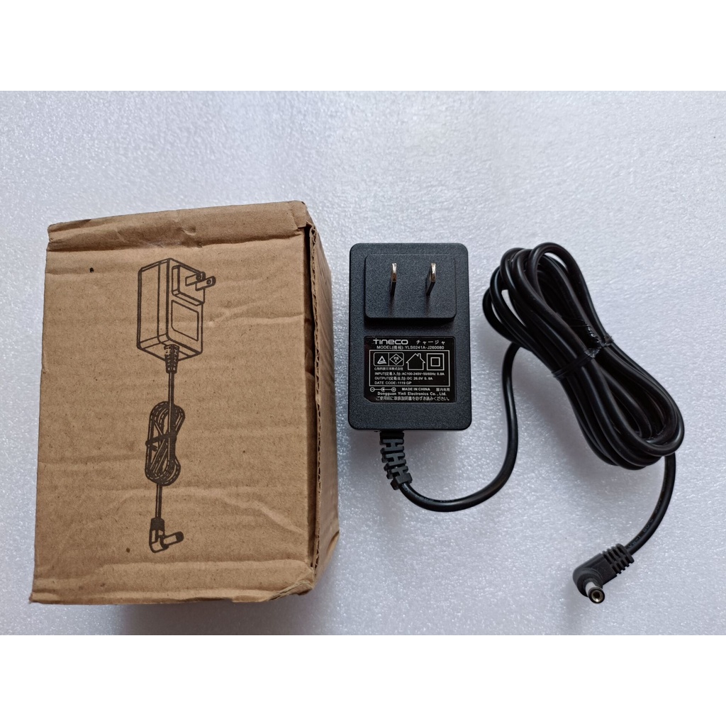 TINECO TINECO TINECO Wan 1st Generation 2nd Generation เครื่องซักผ้า 26V0.8A อะแดปเตอร์ชาร์จสายไฟ