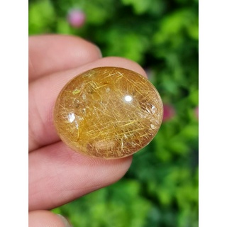 ไหมทอง ควอตซ์ Golden Rutilated Quartz 39.24 กะรัต Cts.